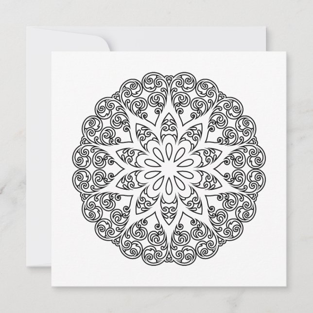 Colour Your Own MANDALA - DIY Colouring Book 1 (Front)