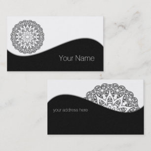 Colour Your Own MANDALA - DIY Colouring Book 1 Business Card