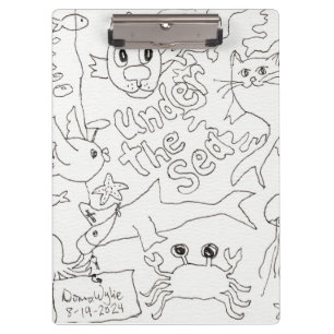 Colour Your Own -"Under the Sea" Clipboard