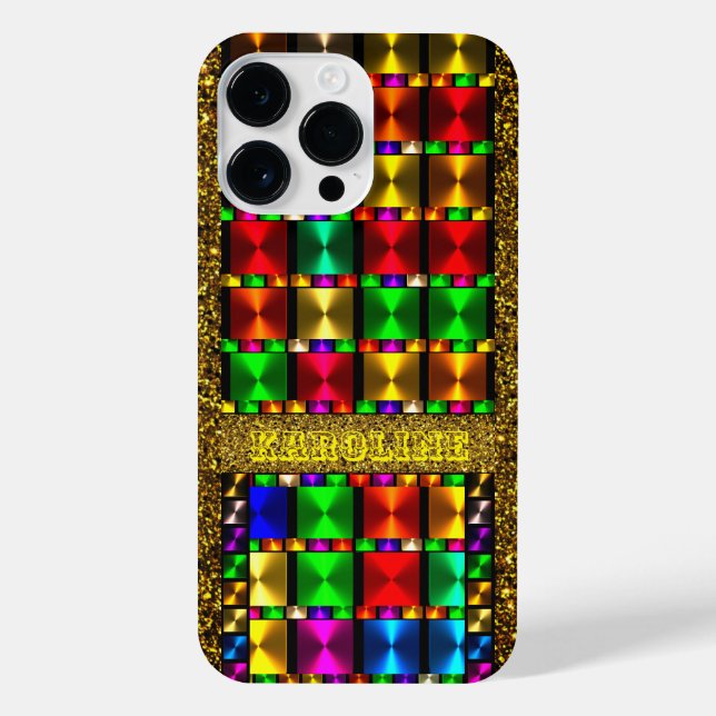 Colour Your Style - Trendy iPhone 14 Pro Max Case (Back)