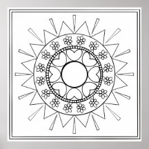 Colour Yourself Mandala