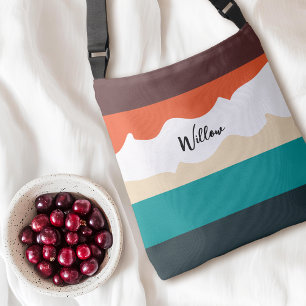 Colourblocked MInimalist Crossbody Bag