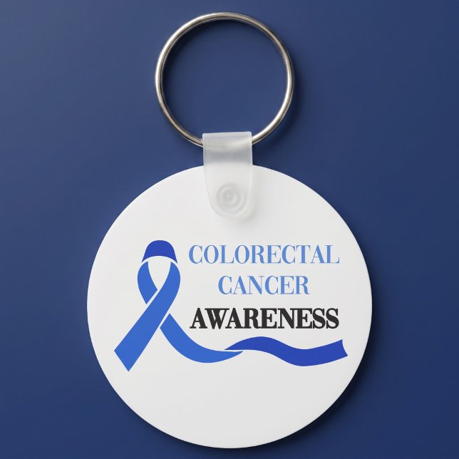 Colourectal Cancer Awareness Key Ring (Creator Uploaded)