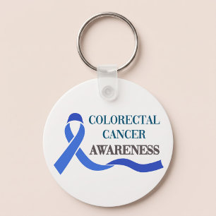Colourectal Cancer Awareness Key Ring