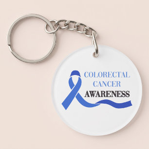 Colourectal Cancer Awareness Key Ring