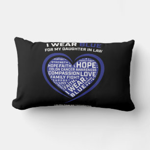 Colourectal Colon Awareness Products Daughter Lumbar Cushion