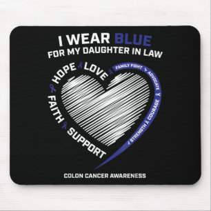 Colourectal Daughter In Law Colon Awareness Mouse Pad