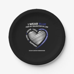 Colourectal Daughter In Law Colon Awareness Paper Plate