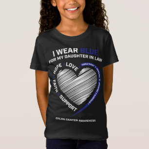 Colourectal Daughter In Law Colon Awareness T-Shirt