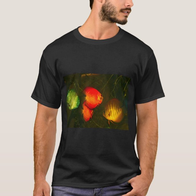Coloured aquarium fish T-Shirt (Front)