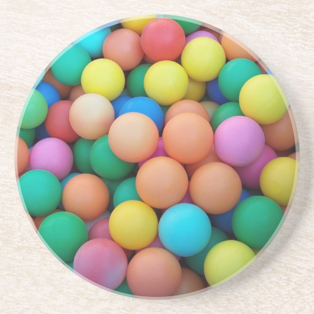 Coloured Balls Coaster (Front)