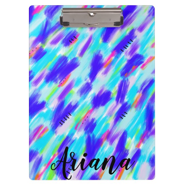 Coloured Chaos Clipboard (Front)