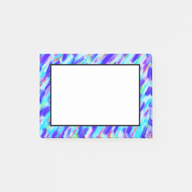 Coloured Chaos Post-it Notes (Front)