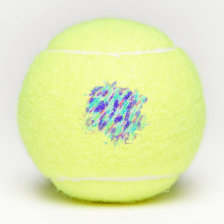 Coloured Chaos Tennis Balls