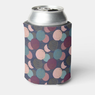 Coloured Circles Can Coolers