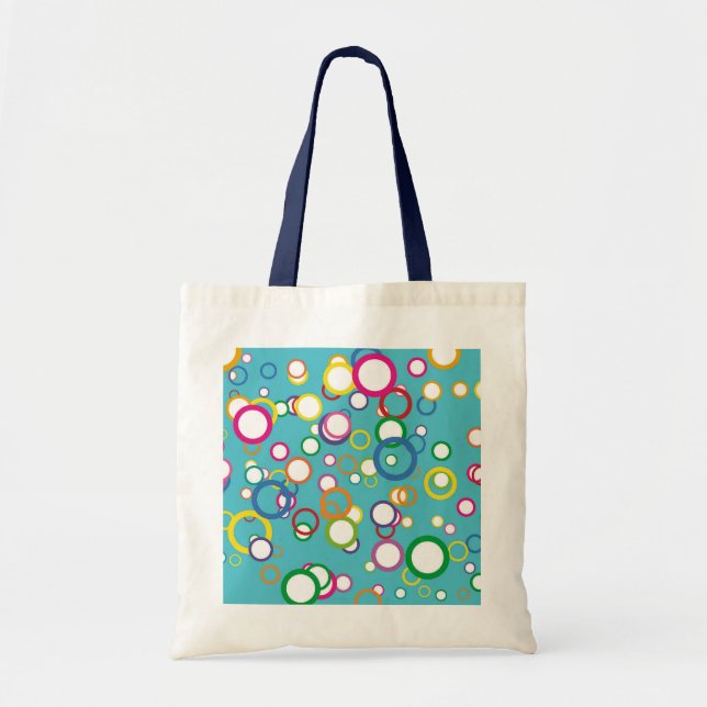 Coloured Circles Tote Bag (Front)