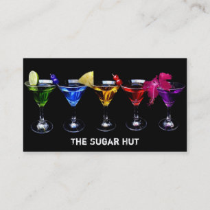 Coloured Cocktails Business Card
