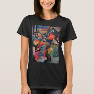 Coloured Composition by August Macke, Vintage Art T-Shirt