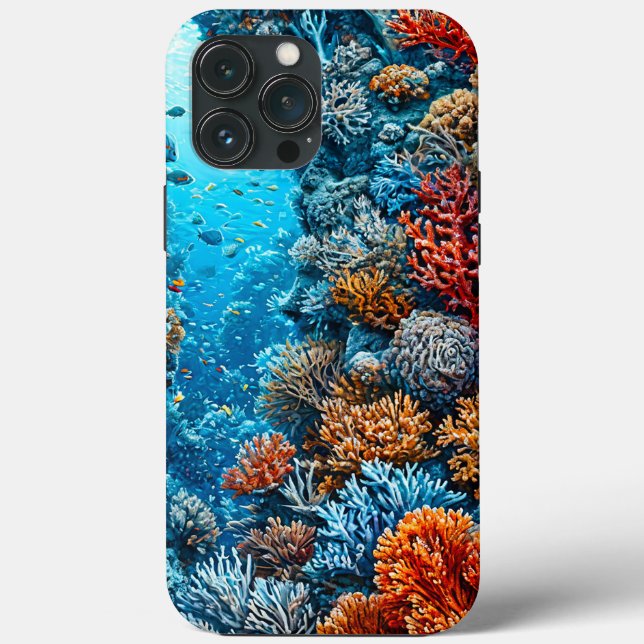 Coloured corals in the water Case-Mate iPhone case (Back)