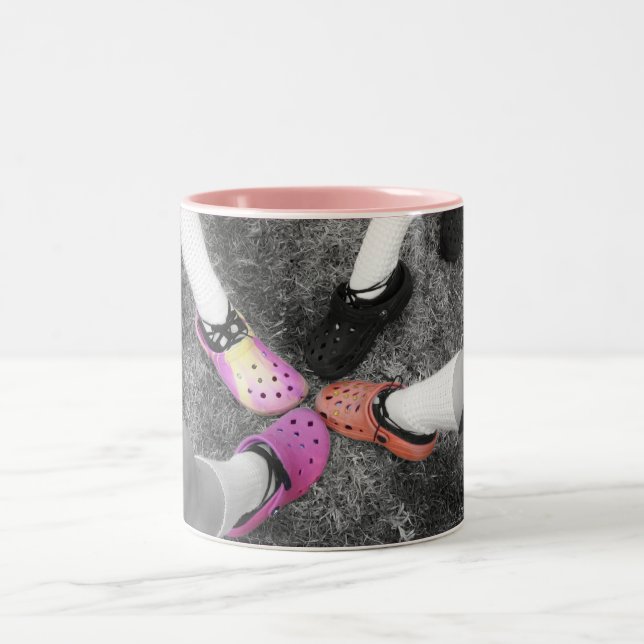 Coloured Crocs & Soft Shoes Mug (Center)