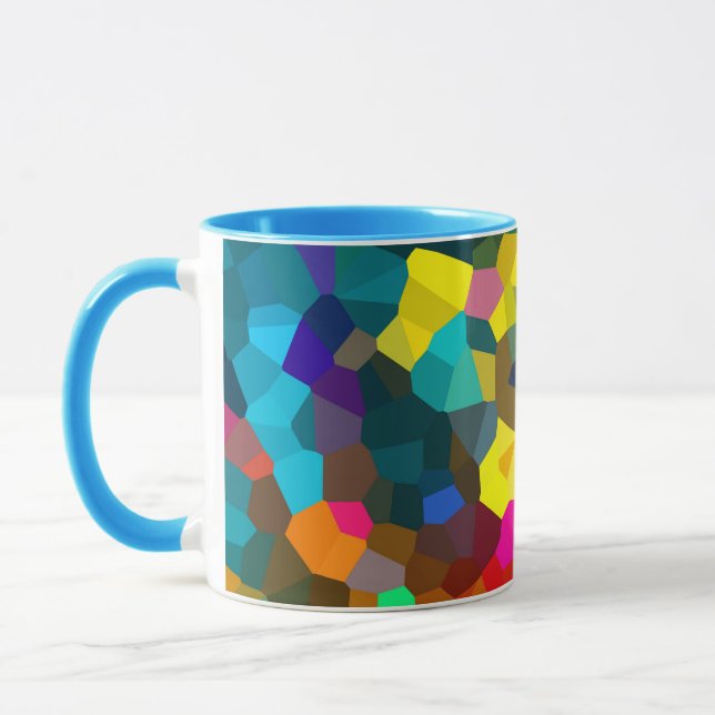 Coloured Crystals Mug (Left)