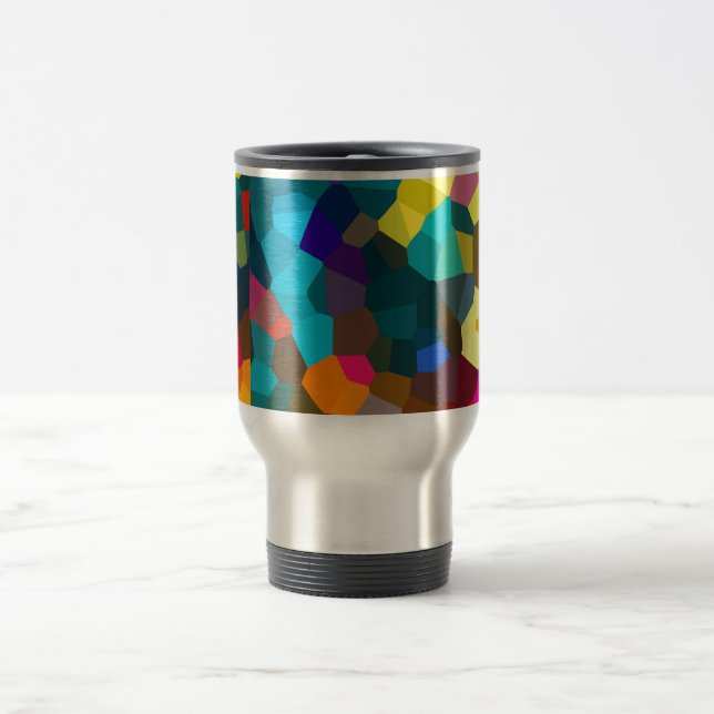 Coloured Crystals Travel Mug (Center)