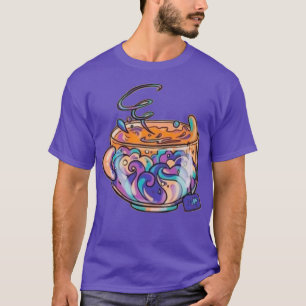 Coloured cupe tea T-Shirt
