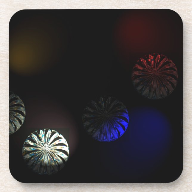 Coloured Cystal Imager Coaster (Front)