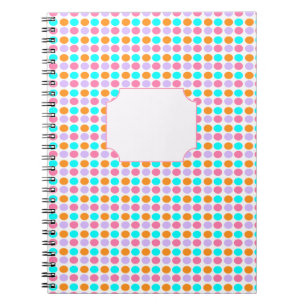 Coloured Dots Notebook