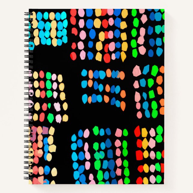 Coloured dots notebook (Front)