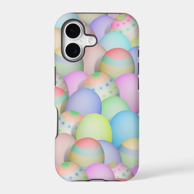 Coloured Easter Eggs Background (Back)