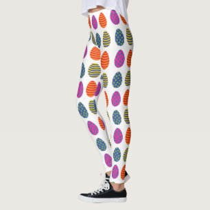 Coloured Easter Eggs Leggings