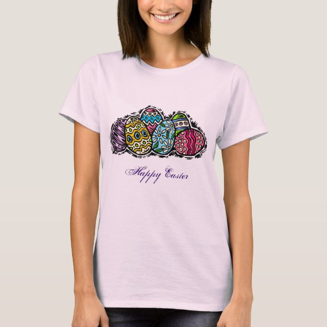 Coloured Eggs T-Shirt (Front)