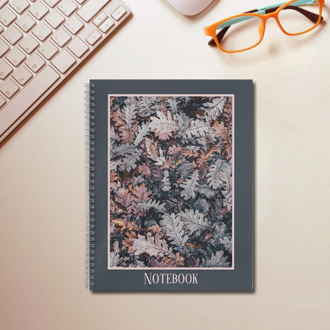 Coloured fall autumn leaves Notebook (Creator Uploaded)