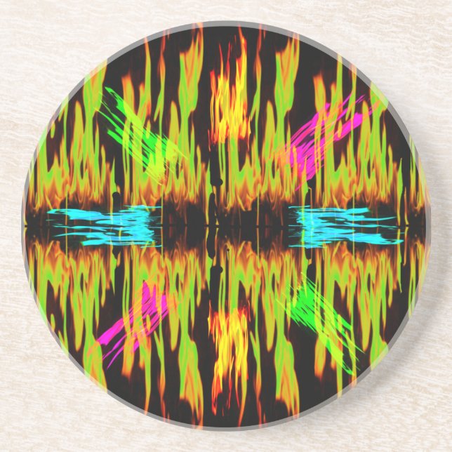 Coloured Fire Coaster (Front)