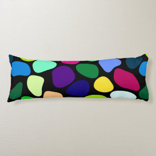 Coloured Flat Stone Mosaic I + your ideas Body Cushion