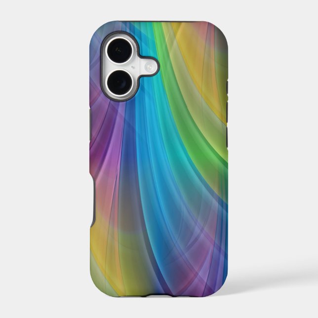 Coloured Gradients Rays - blue (Back)