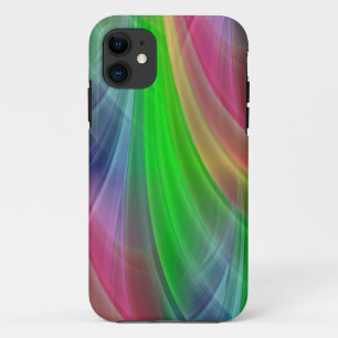 Coloured Gradients Rays - green Case-Mate iPhone Case