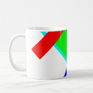 Coloured hug coffee mug