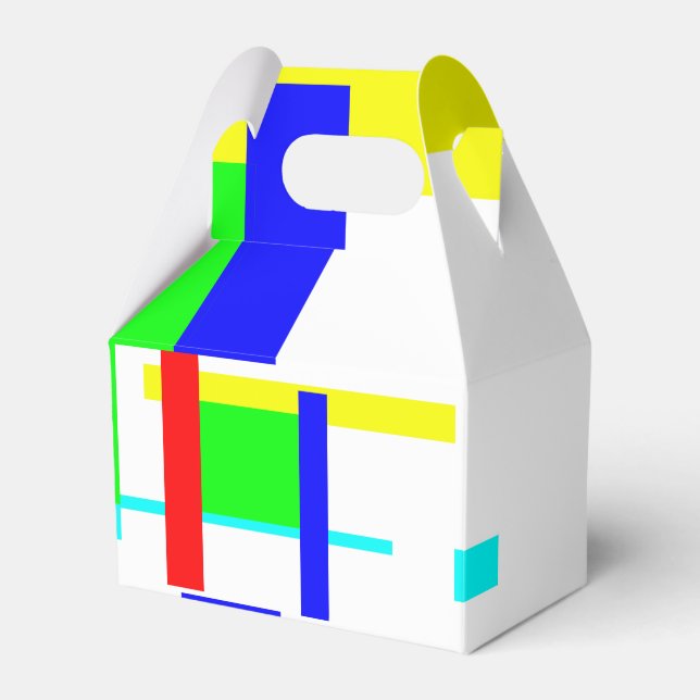 Coloured hug favour box (Front Side)