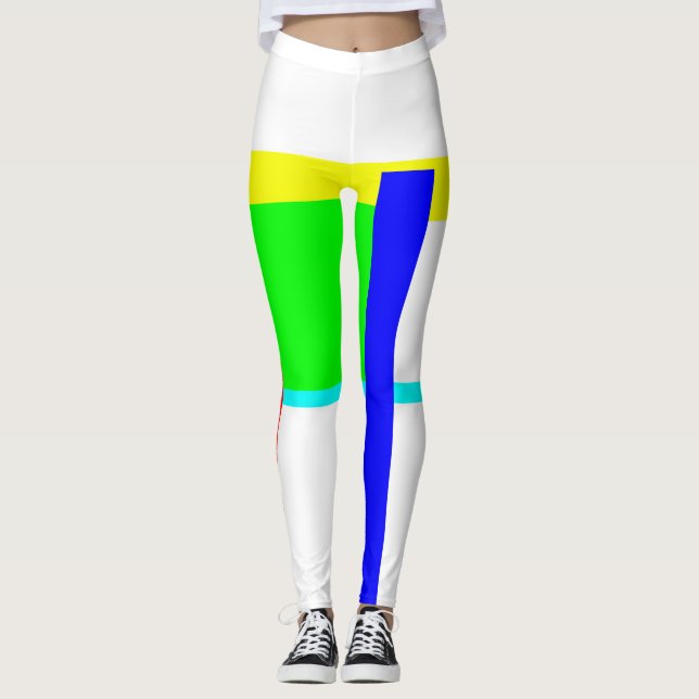 Coloured hug leggings (Front)