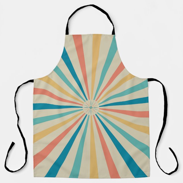 Coloured Kitchen Apron Waterproof Oilproof Apron (Front)