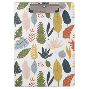 Coloured leaves Fall clip art Cute colourful prett Clipboard