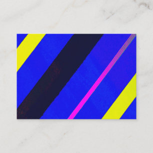 Coloured lines business card