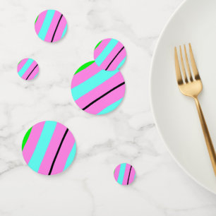 Coloured lines confetti