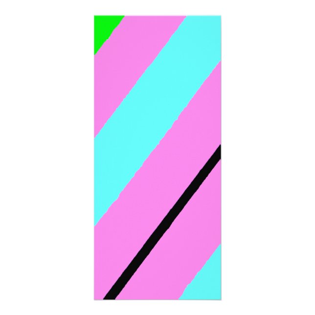 Coloured lines rack card (Front)