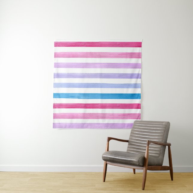 Coloured lines tapestry (In Situ)