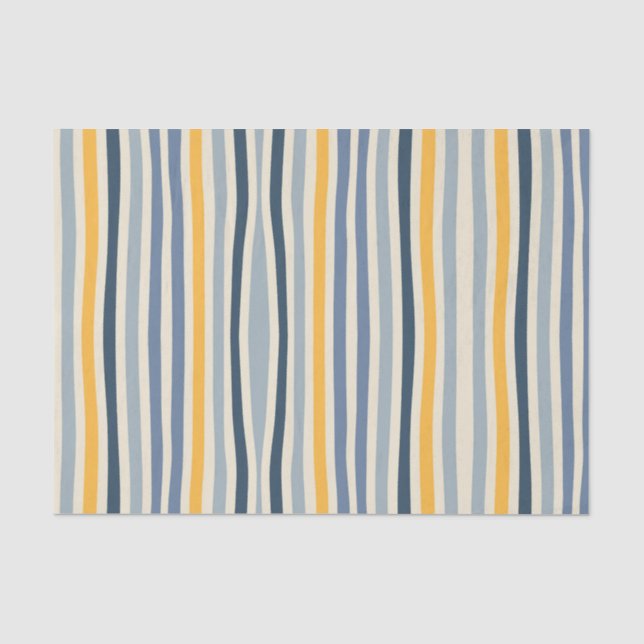 Coloured Lines tissue paper (Front)