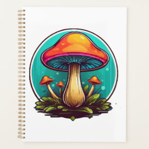 Coloured Magic Mushrooms Planner