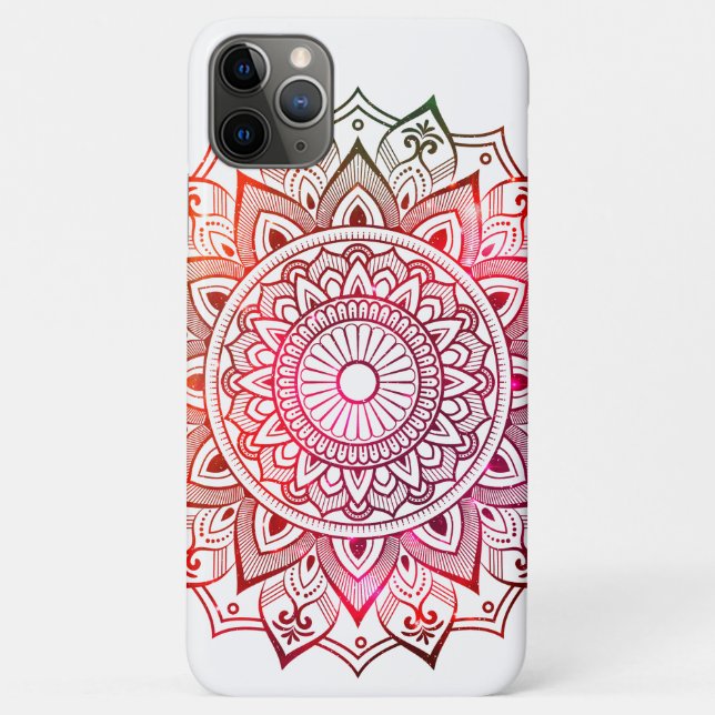 Coloured Mandala Design Case-Mate iPhone Case (Back)